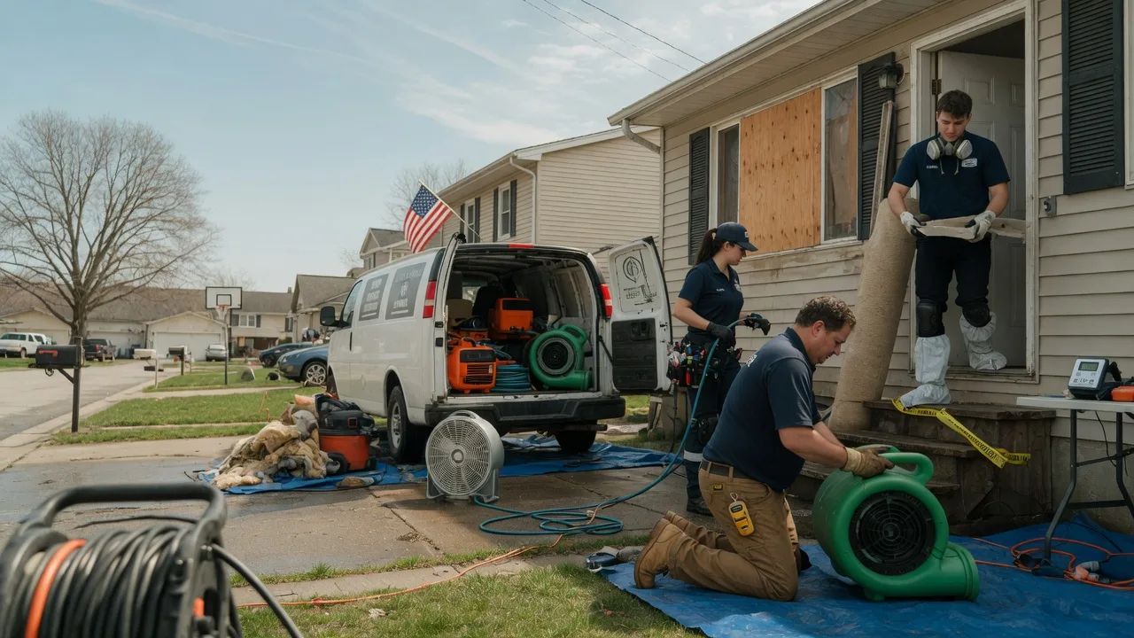 Water Damage Restoration in Sullivan, MO near me